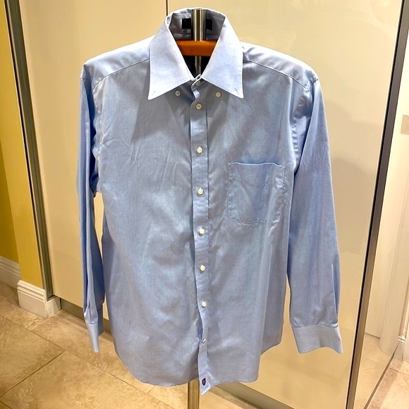 Henry Jacobson Button Down Collared Shirt - Picture 1 of 8